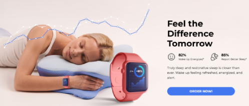 The memory foam design reduces pressure around the neck and shoulders.